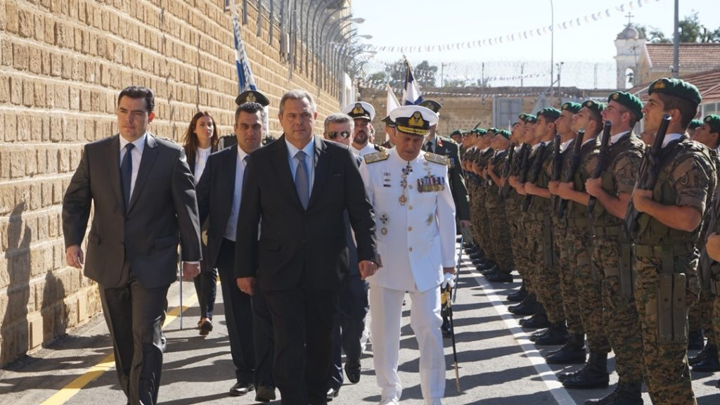 Π. Καμμένος από Λευκωσία : Η Ελλάδα πάντα δίπλα στην Κύπρο για την ενίσχυση της άμυνας της